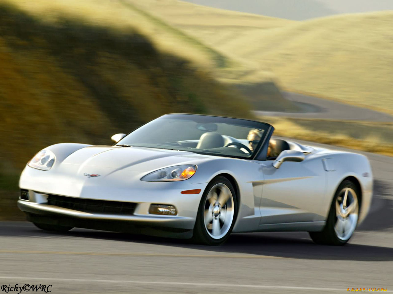 chevrolet, corvette, convertible, c6, 